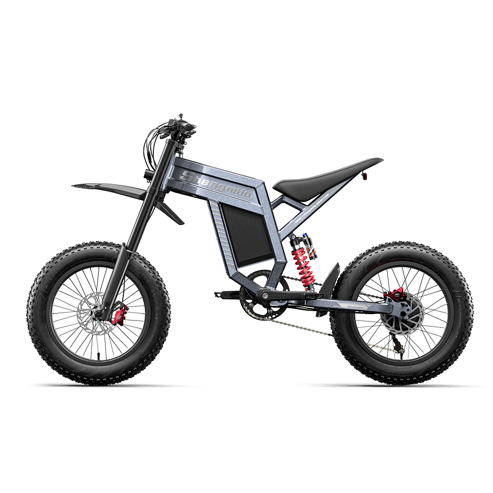 Premium 1500W Full-Suspension All-Terrain Electric Mountain Bike