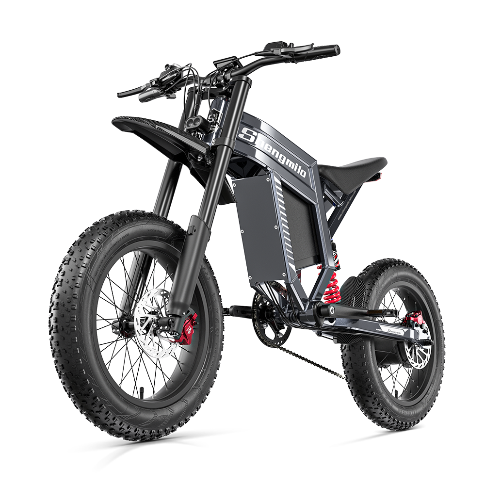 Premium 1500W Full-Suspension All-Terrain Electric Mountain Bike