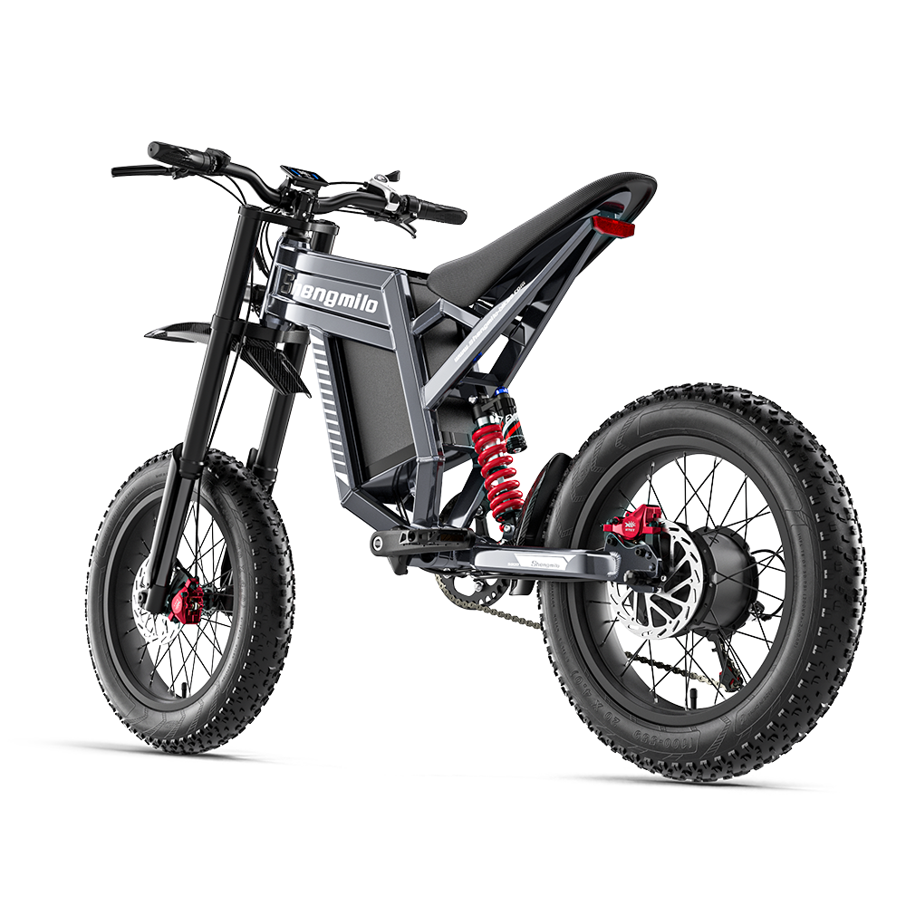 Premium 1500W Full-Suspension All-Terrain Electric Mountain Bike