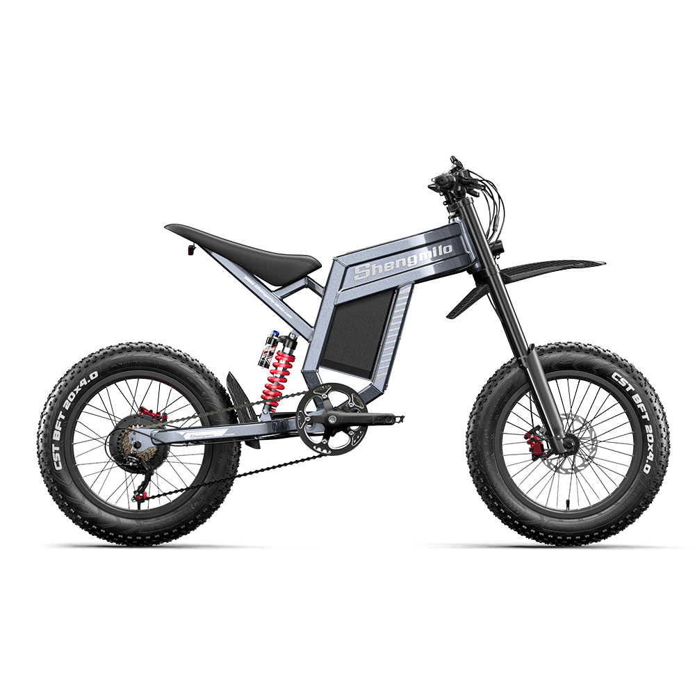 Premium 1500W Full-Suspension All-Terrain Electric Mountain Bike