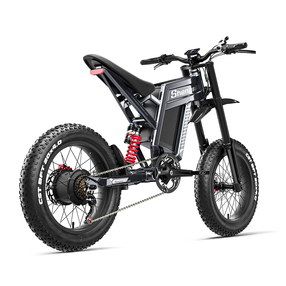 Premium 1500W Full-Suspension All-Terrain Electric Mountain Bike